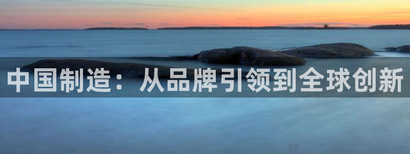 恒行娱乐芍皇74ooo5蛹：中国制造：从品牌引领到全球创新