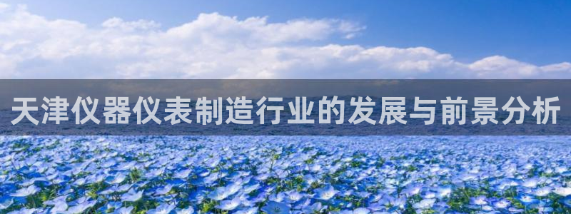 恒行2许74OOO5：天津仪器仪表制造行业的发展与前景分析
