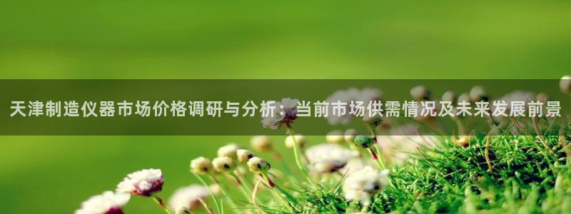恒行3乃5O6917：天津制造仪器市场价格调研与分析：当前市