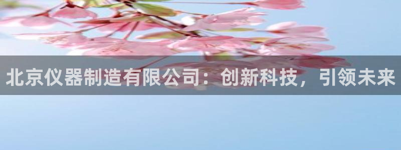 恒行2吴74OOO5：北京仪器制造有限公司：创新科技，引领未