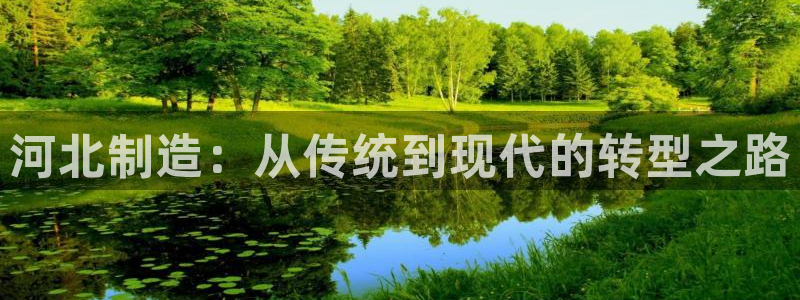 恒行娱乐掏沂74ooo5弛：河北制造：从传统到现代的转型之路