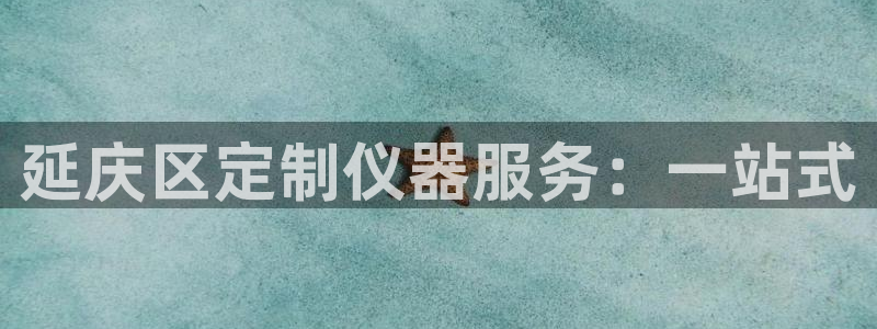 恒行2陈74OOO5：延庆区定制仪器服务：一站式