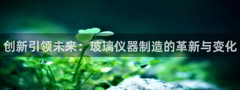 恒行娱乐郑74OOO5：创新引领未来：玻璃仪器制造的革新与变