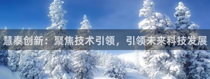 恒行娱乐招收点赞5ll533主管：慧泰创新：聚焦技术引领，引