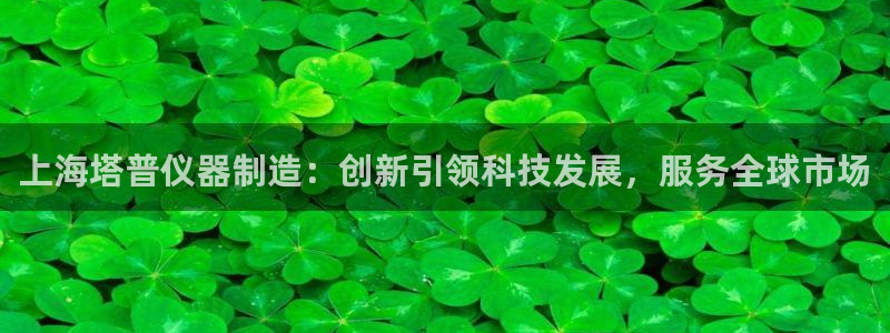 恒行2尤74OOO5：上海塔普仪器制造：创新引领科技发展，服