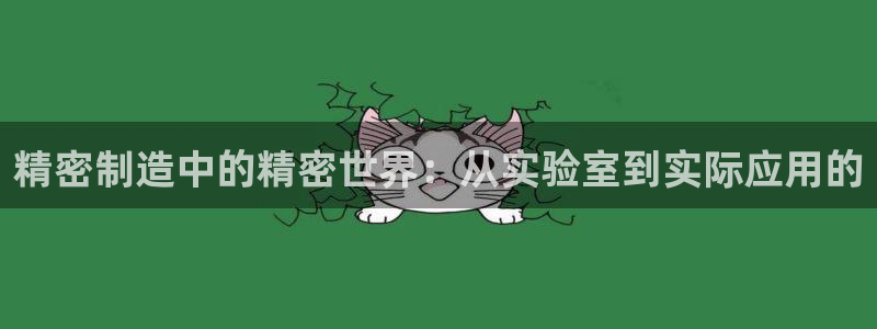 恒行娱乐卫74OOO5：精密制造中的精密世界：从实验室到实际