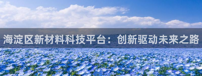 恒行娱乐度74ooo5聘霖：海淀区新材料科技平台：创新驱动未