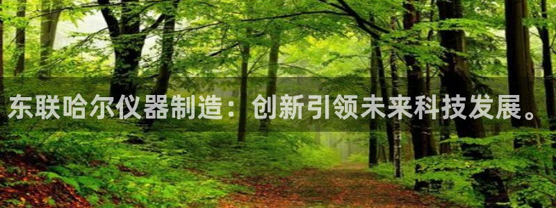 恒行2郑74OOO5：东联哈尔仪器制造：创新引领未来科技发展